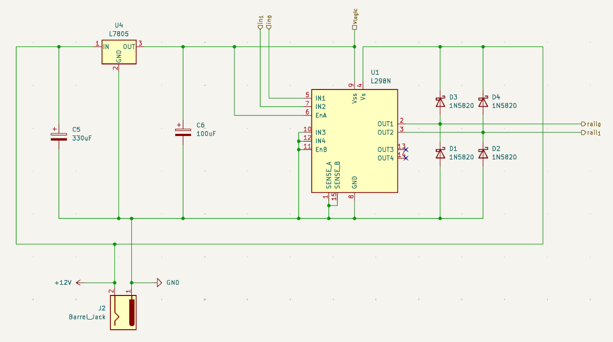 Schematic for the Command Center
