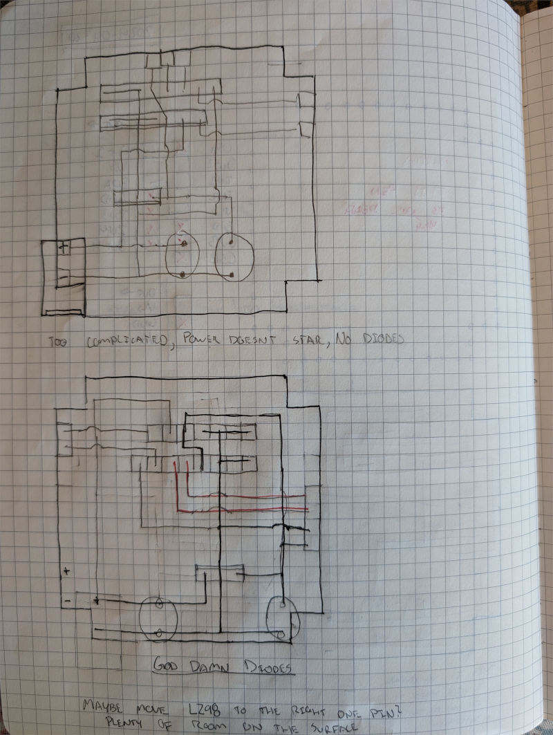Hand drawn circuit boards